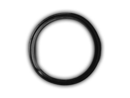 Athena Black Silicone Ring 