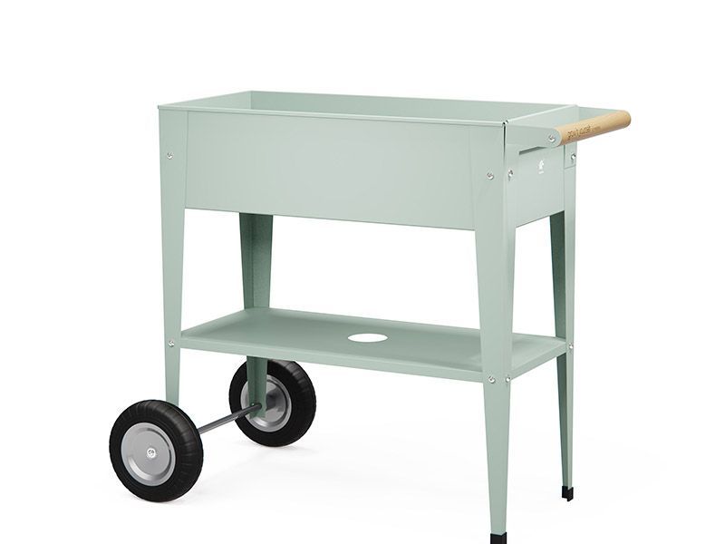 Urban Garden Trolley | Sage Green-Garden Furniture Centre-LowRange,Showroom exdis,Accessories,Garden Planters,Accessories Gazebos,Urban Garden Trolley,Mother's Day,48Hour Dispatch-{collection_title}