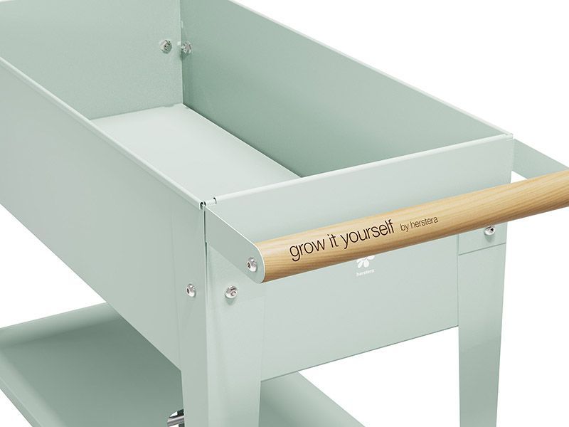 Urban Garden Trolley | Sage Green-Garden Furniture Centre-LowRange,Showroom exdis,Accessories,Garden Planters,Accessories Gazebos,Urban Garden Trolley,Mother's Day,48Hour Dispatch-{collection_title}