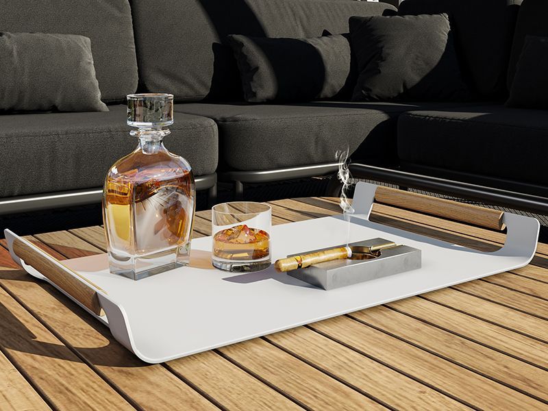 Aluminium Serving Tray