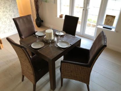 Savana 4 Chair Dining Set