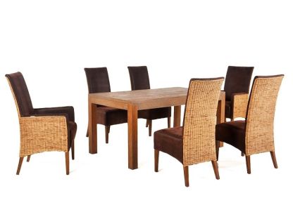 Savana 6 Chair Dining Set