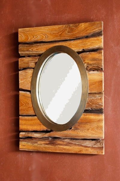 Saxon Oval Mirror