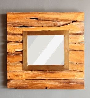 Saxon Square Mirror -Garden Furniture Centre-Ornaments,Root,LowRange,Under 100,Conservatory,Reclaimed Furniture,Indoor Accessories,Ornaments Accessories,Accessories,Mirrors-{collection_title}