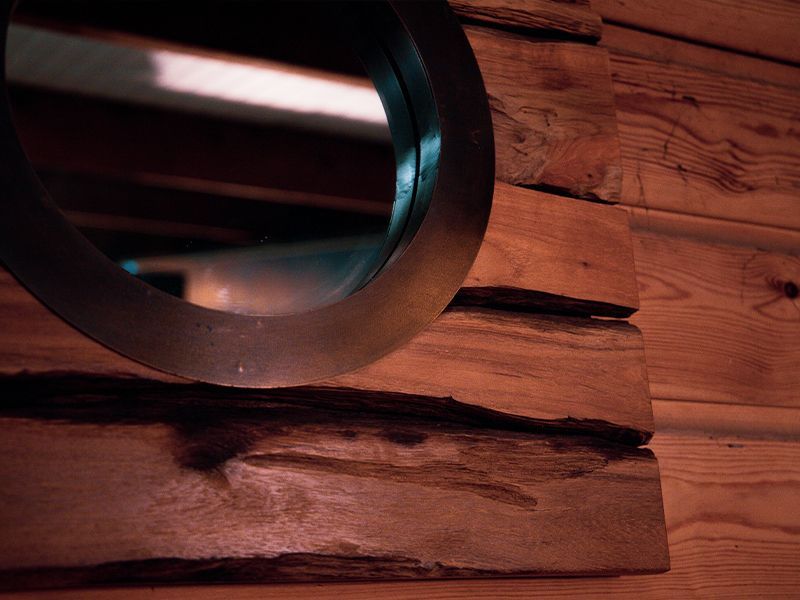 Saxon Round Mirror -Garden Furniture Centre-Ornaments,Root,LowRange,Under 100,Conservatory,Reclaimed Furniture,Indoor Accessories,Mirrors-{collection_title}