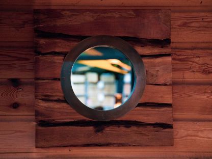 Saxon Round Mirror 