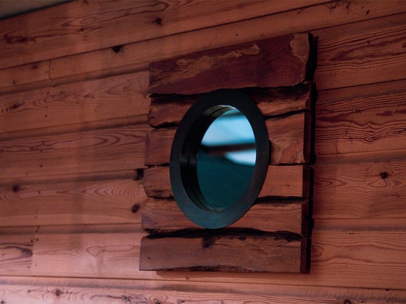 Saxon Round Mirror 