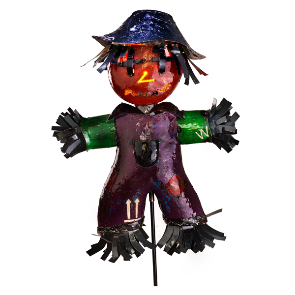 Scarecrow Luminary-Garden Furniture Centre-LowRange,Information,Halloween,Ornaments Accessories,Ornaments,Ranges,Animal Garden Ornaments,Think Outside Range,Metal Garden Ornaments,Think Outside Range Ranges,Halloween & Festive,Accessories-{collection_title}