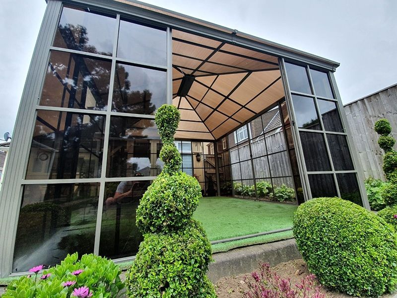 Four Seasons Screen House 3.65m x 4.3m | November Offers-Garden Furniture Centre-Free Install,HighRange,Monthly Offers,Sale,Screenhouse,Free Standing,Gazebos,Metal Gazebos,All Seasons Gazebos,All Seasons Gazebo Range,Garden Rooms Gazebos,All Seasons Range-{collection_title}