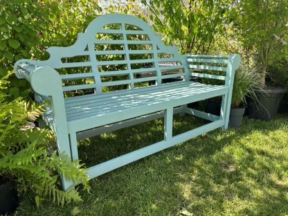 Lutyens Teak Bench 165cm | Painted
