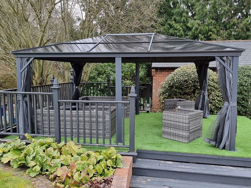 Replacement Curtains | Four Seasons Sedona Gazebo 3.65 x 4.86m 