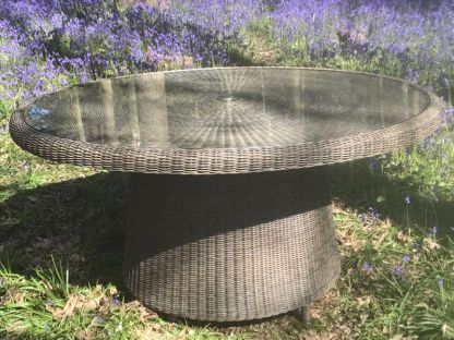 Seville Rattan Round Table 