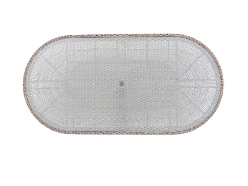 Seville Rattan Oval Table