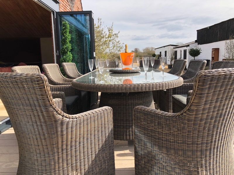 Summergrass 10 Chair Oval Set -Garden Furniture Centre-HighRange,Rattan,Outdoor Dining,Outdoor Furniture,Rattan Furniture-{collection_title}