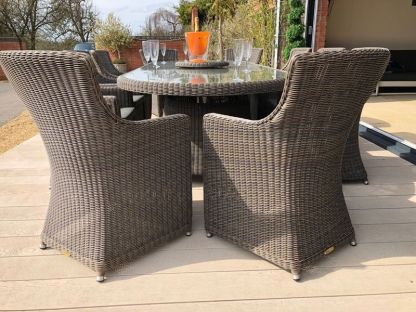 Seville 10 Chair Oval Set 