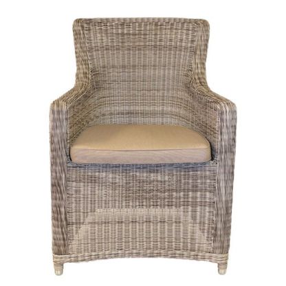 White Kubu Dining Chair