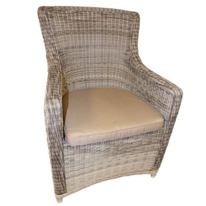White Kubu Dining Chair