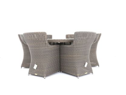 Seville 6 Chair Round Dining Set