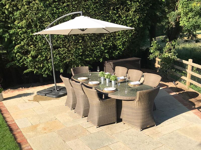 Seville 8 Chair Dining Set