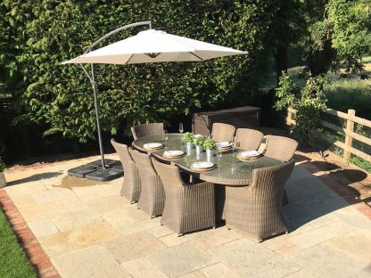 Seville 8 Chair Dining Set