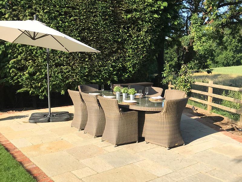 Seville 8 Chair Dining Set