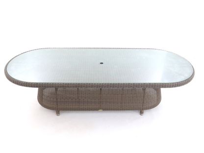 Seville Rattan Oval Table