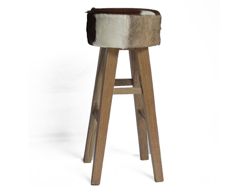Shaggy Bar Stool -Garden Furniture Centre-LowRange,Conservatory,Reclaimed Furniture,Indoor Accessories,Teak,Teak Chairs-{collection_title}