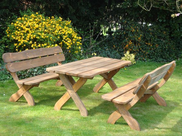 Sherwood Picnic Bench Set | FSC® Certified-Garden Furniture Centre-MidRange,Benches,Picnic Tables,FSC®-{collection_title}