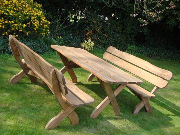 Sherwood Picnic Bench Set | FSC® Certified-Garden Furniture Centre-MidRange,Benches,Picnic Tables,FSC®-{collection_title}