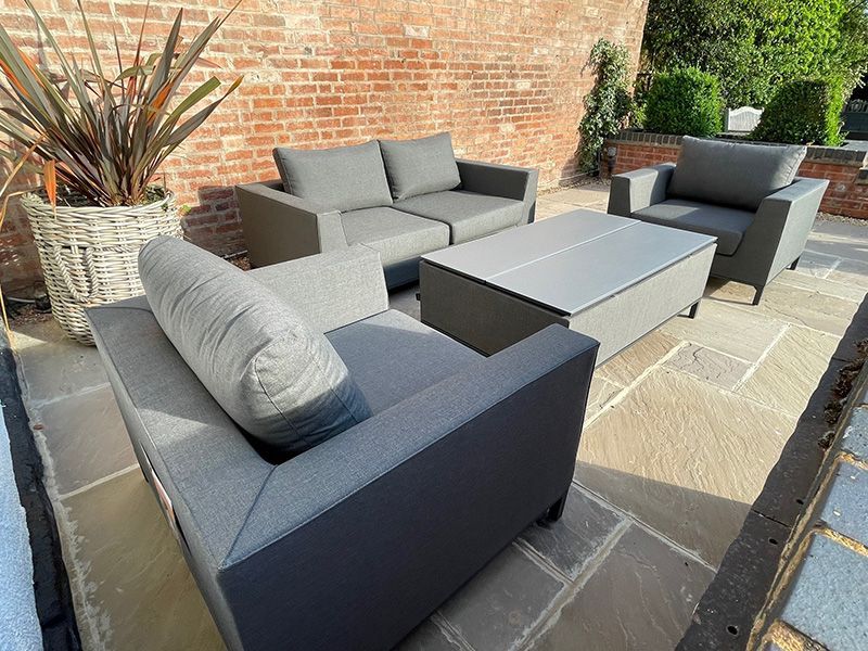 Sicilie Sofa Set -Garden Furniture Centre-HighRange,Lounge Suites & Sets,Outdoor Lounging,Outdoor Furniture,Metal Furniture,Sicilie Range-{collection_title}