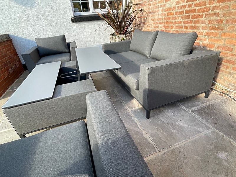 Sicilie Sofa Set -Garden Furniture Centre-HighRange,Lounge Suites & Sets,Outdoor Lounging,Outdoor Furniture,Metal Furniture,Sicilie Range-{collection_title}