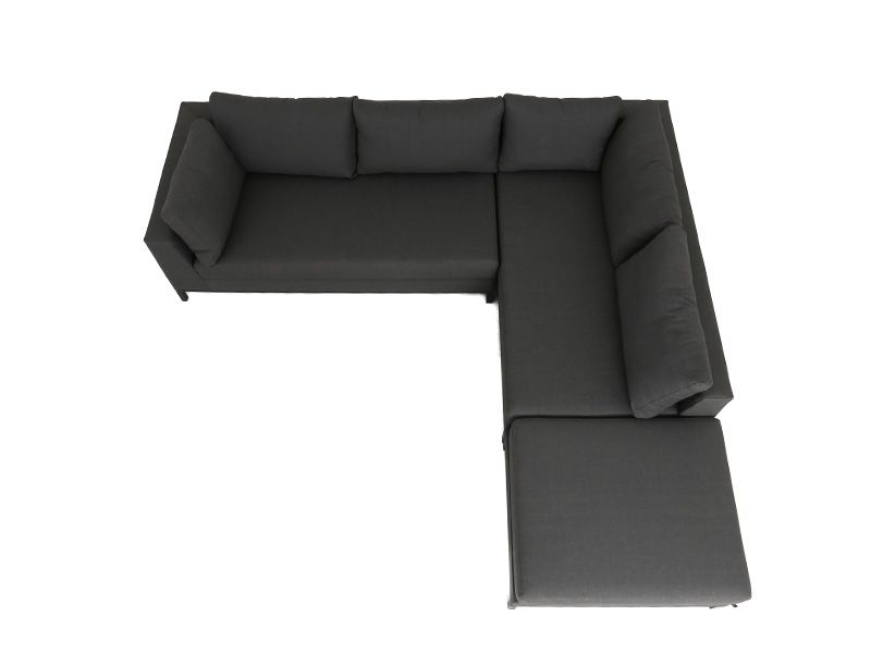 Sicilie Corner Sofa Unit | Right-Garden Furniture Centre-HighRange,Outdoor Lounging,Outdoor Furniture,Metal Furniture,Corner Lounge Units,Sicilie Range,Metal,Metal Sofas-{collection_title}