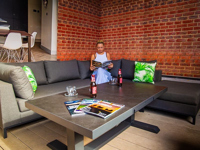 Sicilie Ceramic Extending Table-Garden Furniture Centre-HighRange,Dining Table,Metal,Outdoor Furniture,Metal Furniture,Outdoor Dining,Tables,Metal Tables,Metal Tables Metal-{collection_title}