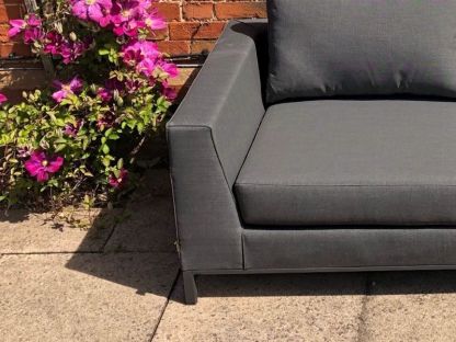 Sicilie Lounge Two Seater Sofa | Anthracite Frame | Ex Display 