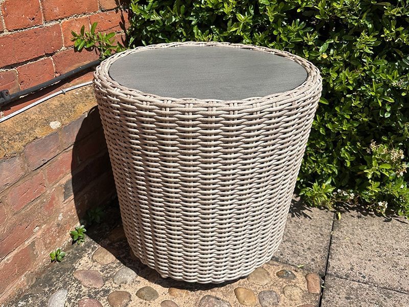 St Tropez Side Table-Garden Furniture Centre-LowRange,Outdoor Lounging,Side Table,Outdoor Furniture,Rattan Furniture-{collection_title}