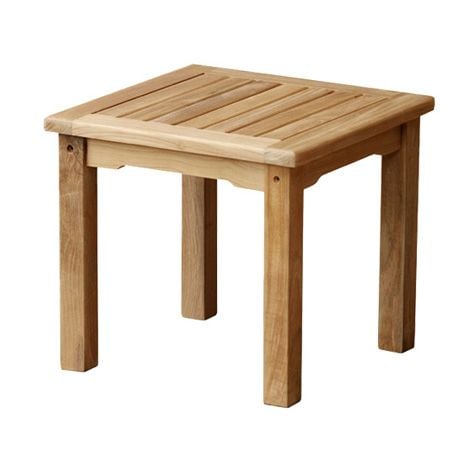 Westminster Teak Side Table-Garden Furniture Centre-48Hour Dispatch,LowRange,Under 100,Side Table,Indoor Dining,Teak,Outdoor Furniture,Teak Garden Furniture,Tables,Teak Tables-{collection_title}