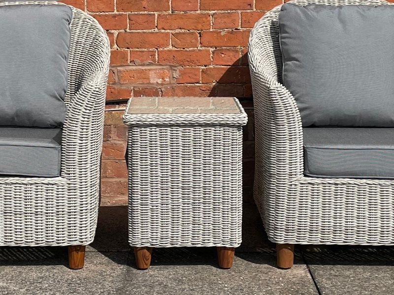 Fiji Smooth Side Table-Garden Furniture Centre-LowRange,Side Table,Indoor Dining,Outdoor Furniture,Rattan Furniture,Ranges,Fiji Range,Fiji Smooth-{collection_title}