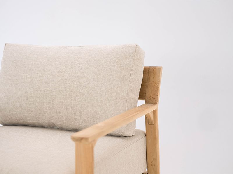 Sienna Lounge 2 Seater Sofa -Garden Furniture Centre-HighRange,Outdoor Furniture,Teak Garden Furniture,Sienna Range,Sale,Clearance Line,Outdoor Lounging,Teak,Teak Sofas,Sofa-{collection_title}