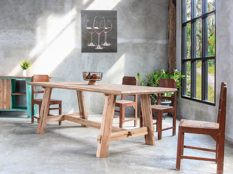 Sigar Bench Set 2m | October Offers -Garden Furniture Centre-HighRange,Teak,Tables,Dining Set,Teak Garden Furniture,Outdoor Dining,Teak Benches Benches-{collection_title}