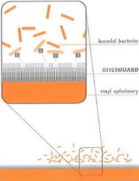 Antibacterial treatments with Silvertex