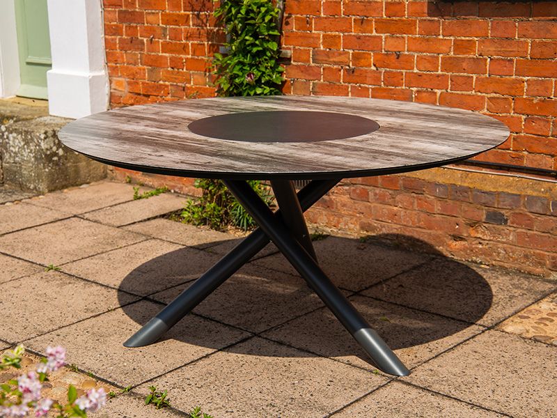 Solar Slate Round Table 1.5m 