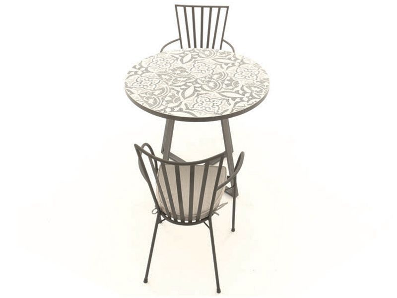 Terrazzo 70cm Table Set 