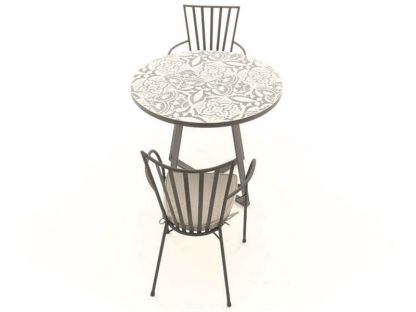 Terrazzo 70cm Table Set 
