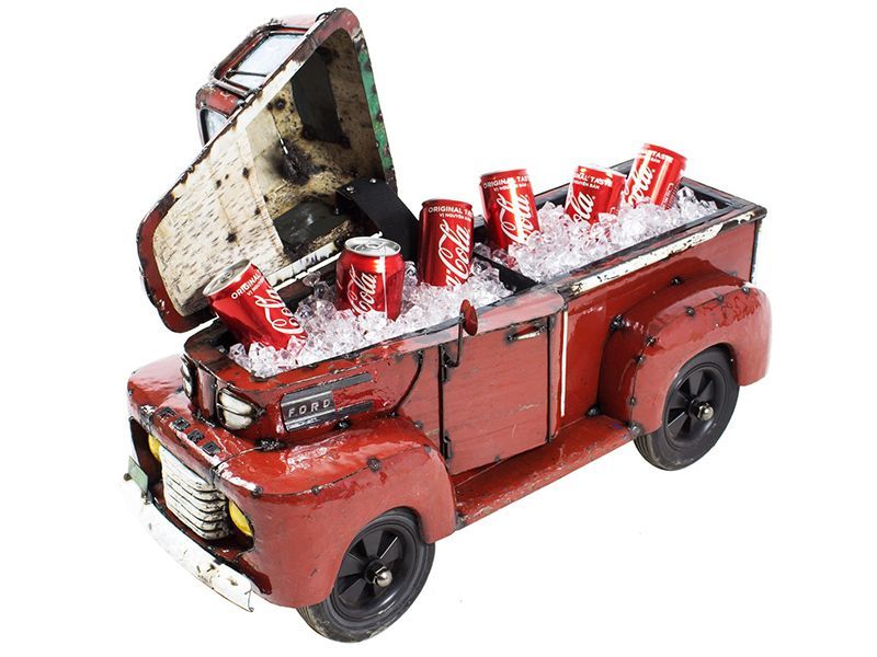 Pick Up Truck Cooler Small -Garden Furniture Centre-MidInstock,instock,MidRange,Ornaments,Accessories,Ranges,Think Outside Range,Metal Garden Ornaments,Novelty Drinks Coolers,Think Outside Range Ranges,Gifts,Ornaments Accessories-{collection_title}
