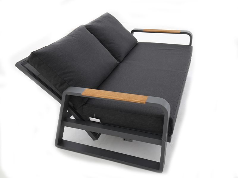 Miami Reclining Lounge Sofa | LIFE Range | Ex-Display-Garden Furniture Centre-HighRange,Outdoor Lounging,Metal Furniture,Life Range,Metal,Metal Sofas,Showroom exdis,Ex-Display,Sale-{collection_title}