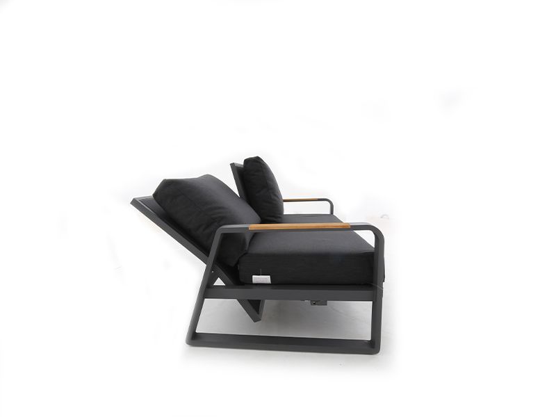 Miami Reclining Lounge Sofa | LIFE Range | Ex-Display-Garden Furniture Centre-HighRange,Outdoor Lounging,Metal Furniture,Life Range,Metal,Metal Sofas,Showroom exdis,Ex-Display,Sale-{collection_title}