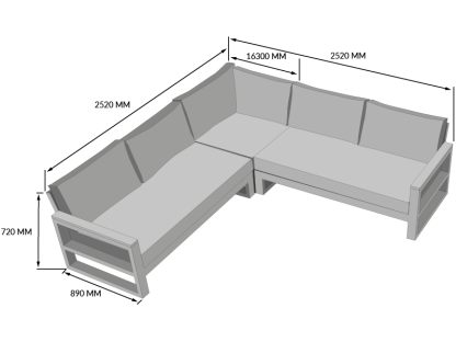 Soho Corner Sofa Set | FSC® Certified