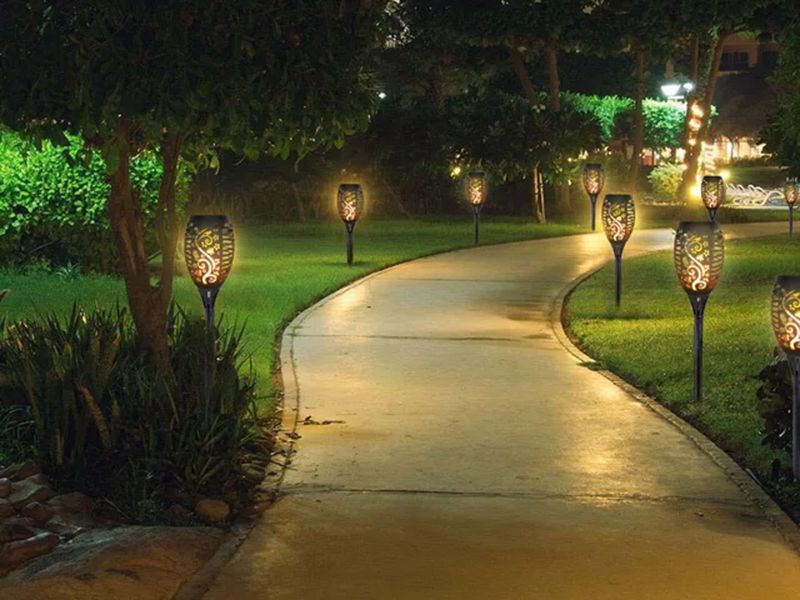 Solar Garden Torch