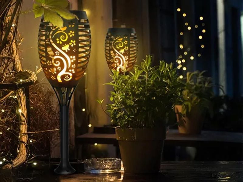 Solar Garden Torch