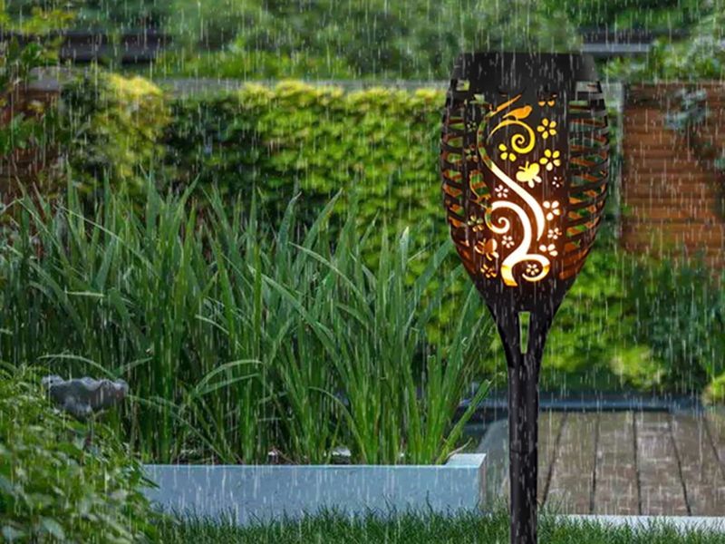 Solar Garden Torch